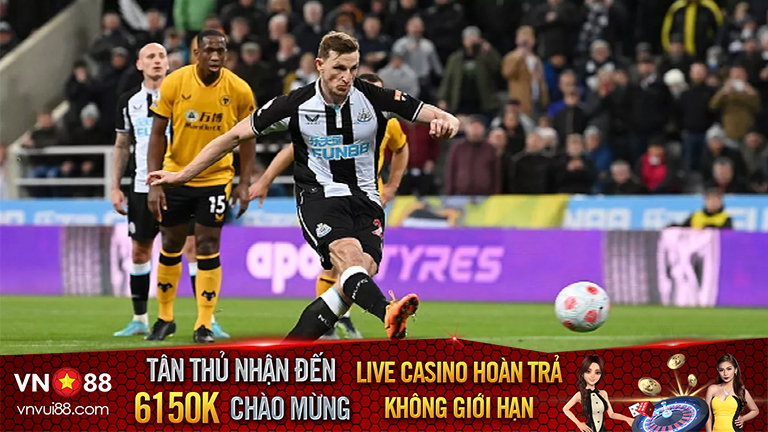 Highlights Ngoại Hạng Anh – Newcastle với Wolves