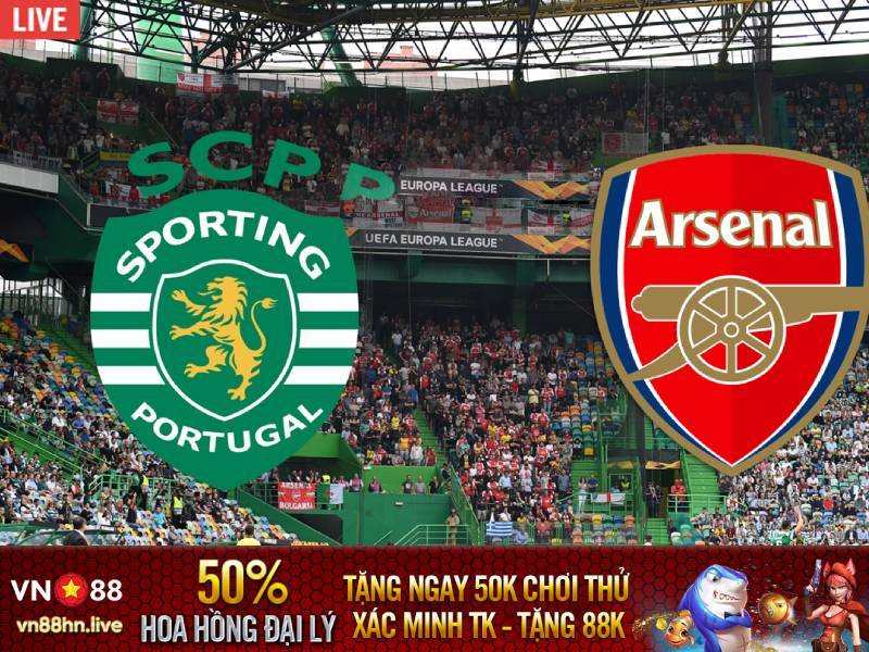 Highlights Cúp C2 Sporting vs Arsenal