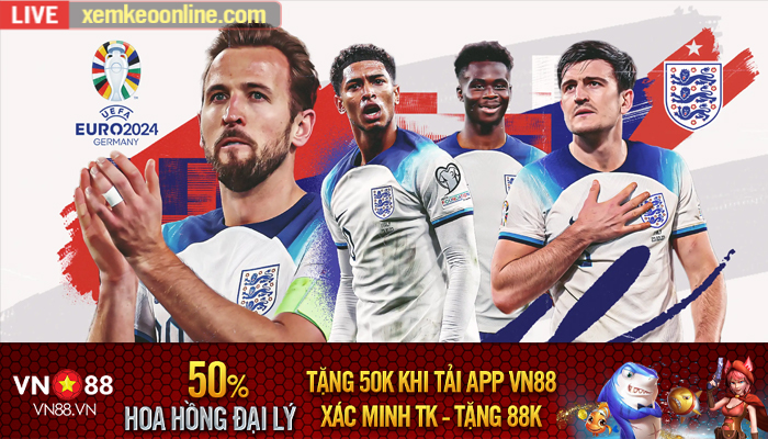 ĐỘI TUYỂN ANH – CHỜ ĐỢI LẦN ĐẦU LÊN ĐỈNH TẠI EURO 2024